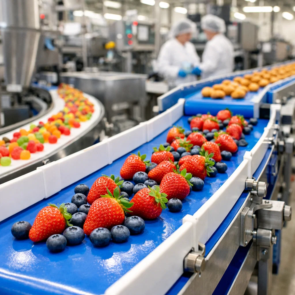 cinta transportadora poliuretano grado alimentario